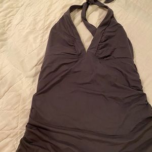 Athleta gray tankini top